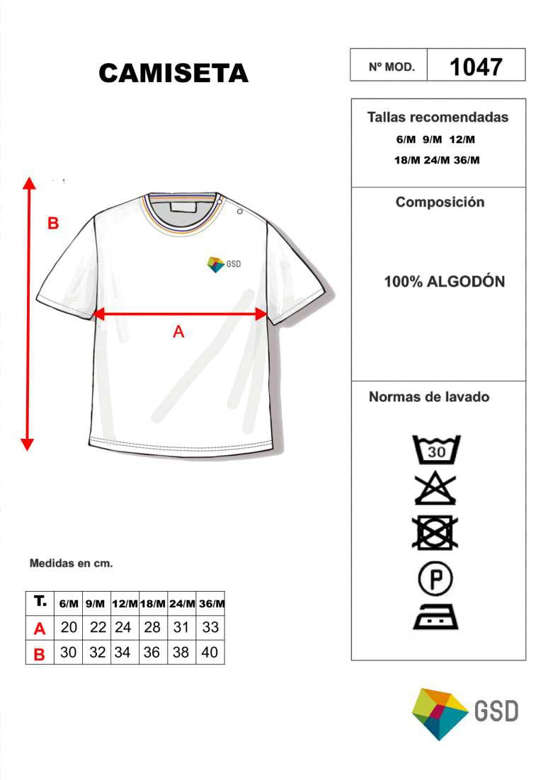 Camiseta Infantil 1 ciclo